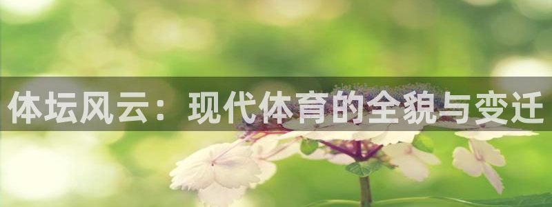 bbin视讯游戏官网：体坛风云：现代体育的全貌与变迁